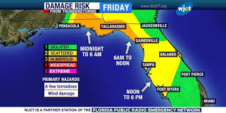 Areas that are expected to be affected by the. Significant Pre Dawn Tornado Risk In Florida Panhandle Threat Moves East Friday Wjct News