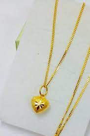 Koleksi baru 23042021 rantai tangan emas gold bracelet cincin emas gold ring cincin batu. Rantai Leher Emas 916 2 47 G Women S Fashion Jewellery On Carousell