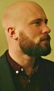 The lovely charles proudly styles his luscious tresses into a feathered mullet. Pin By Michael Mcmurrin On A A Bald Or Shaved Bald Bald Men With Beards Bald With Beard Beard Styles Bald