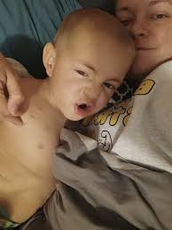 We got to meet our new niece today in person. Brayden loves his new cousin  so much!!