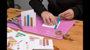 See more ideas about washi tape cards, washi tape, washi. Create Your Own Cards Using Washi Tape Youtube