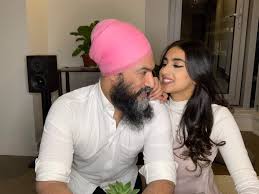 Check spelling or type a new query. Canadian Ndp Federal Party Leader Jagmeet Singh Being Mired By His Wife Gurkiran On Valentines Day Girlsmirin