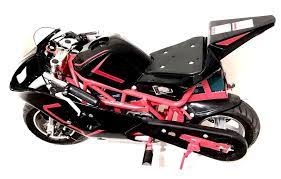 Mototec 36v 500w Red Electric Pocket Bike Gp Motorcycle Kids Age 13 Mototec