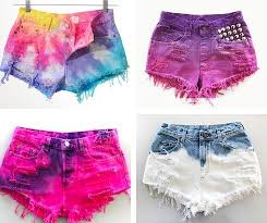 pin by emma brunink on shorts dip dye shorts tie dye shorts cute outfits