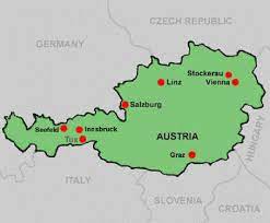 On linz map, you can view all states, regions, cities, towns, districts, avenues, streets and popular centers' satellite, sketch and terrain maps. Map Of Austria Showing The Location Of Salzburg Austria Tourism Innsbruck Austria Salzburg
