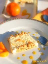 Dessert Glace Parfait Glace Recette De Glace Parfait A La Mandarine Nougatine Recette Glace Desserts Glaces