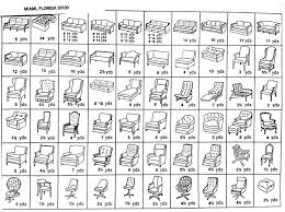 Staples Size Chart For Upholstery Google Search Reupholster Furniture Reupholster Chair Fabric Yardage Chart