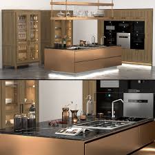 They can help you rear your dream kitchen they are efficient workmen in building small as well as contemporary kitchens. Italiana Arclinea Kitchen 3d Cgtrader