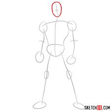 Thanks for watching our channel. How To Draw Deadpool In Full Growth Sketchok Easy Drawing Guides