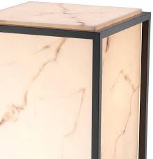 Casa Padrino Lampadaire De Luxe Noir Albatre 45 X 45 X H 114 5