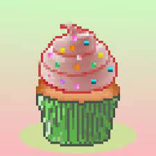 What Are Nfts Popular Pixel Cupcake Art Opensea Crypto Cakes Nft In 2021 Art Cupcake Art Digital Art