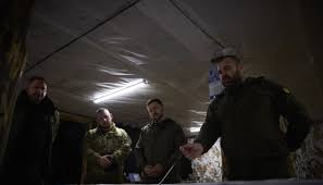Zelensky visits command post of Tactical Group Pokrovsk in Donetsk region