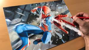 Last updated april 24, 2020. Drawing Spider Man Ps4 Timelapse Artology Youtube