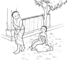 Gambar Ilustrasi Cerita Rakyat Yang Mudah Digambar