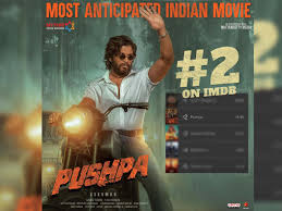 Check spelling or type a new query. Pushpa Rated 2 In The List Of Imdb Most Anticipated Movie In India Tollywood