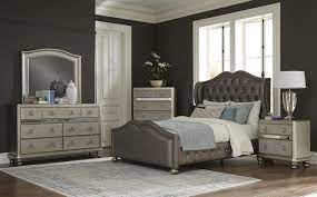 Platinum bedroom set full size. The Belmont 5 Piece Upholstered Full Bedroom Set Metallic Platinum 300824f S5 Available At Logan Furniture Serving Dorchester Ma