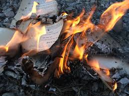 Cryptocurrencies using proof of burn. Book Burning Wikipedia