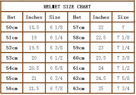 66 interpretive troxel helmet size chart