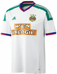 Visiting rapid presidium member and ski legend michaela dorfmeister! Sk Rapid Wien Austria 2014 2015 Adidas Away Shirt Olahraga