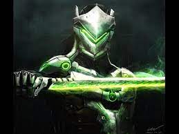 overwatch drawing genji اوفر واتش رسم قنجي youtube