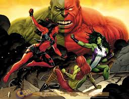 Pin By Daniel Escudero On Hobbies Geek Hulk Marvel Shehulk Red She Hulk