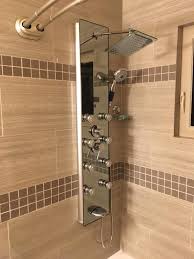This New Luxurious Shower Panel Has Just Newly Arrived To North America And It Is One Of The Best Shower Panels Shower Panels Glass Shower Panels Modern Shower