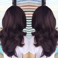 Rub lip balm or petroleum jelly around your forehead where your hairline meets skin in order to prevent any staining from color runoff. Deep Purple Brown Hair Color