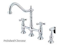 The spray head is constructed of both metal and plastic components. Kingston Brass Heritage Kitchen Faucet Sinks Gallery