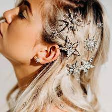 One Of A Kind Bride On Instagram Christmas May Be Over But We Re Still Starry Eyed Over Tillythomaslu Hair Jewelry Hair Accessories Wedding Hair Accessories