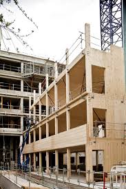 Integration Du Bois Dans Certains Projets De Construction Le Batiment Du 96 104 Avenue Charles De Gaulle A Neuilly Entie Structure Bois Construction Batiment