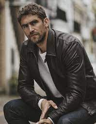 Will Chalker Img Models Img Models Leather Jacket Gentleman Style
