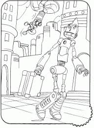 1) if you have javascript enabled you can click the print link in the top half of the page and it will automatically print the coloring page only and ignore the advertising and navigation at the top of. Robots Free Printable Coloring Pages For Kids