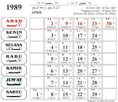 Kalender tahun 1989 bulan april. Kalender Thn 1989 Cara Golden