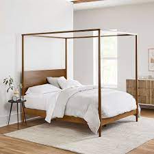 Shop for modern canopy beds at cb2. Mid Century Canopy Bed