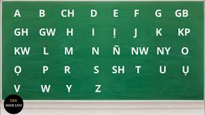 The names' popularity has been growing since the 1990s; Learn The Igbo Language Alphabet Full Lesson With Examples And Pronunciation Youtube