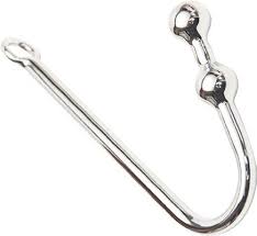 Heavy Duty Steel Anal Rope Hook Bondage Double Ball By Manhood AcademyTM.  Made in Us (Not Imported) : Amazon.com.mx: Salud y Cuidado Personal