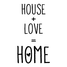 For the two of us, home isn't a place. House Love Wall Quotes Decal Wallquotes Com