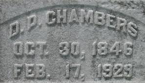 Doctor Porter “Doc” Chambers (1846-1929)