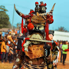 Visit NIGERIA | Nnukwu Mmanu Odogwu.. Another type of Masquerade popular among the Igbo people. Notice the beautiful artistic complexity. The figures... | Instagram