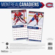 Consultez le calendrier scolaire de l'enseignement régulier : Nhl Montreal Canadiens Wall Calendar Calendars Com