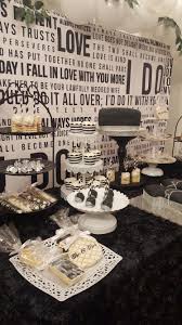 Black And White Desserts Treats Black And White Dessert Table Profullserve Com White Desserts White Dessert Tables Dessert Table