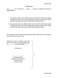 Cari tahu dan lihat langsung contoh surat kuasa lengkap hanya pada artikel berikut ini! Contoh Borang Akuan Sumpah