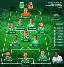 Atlético nacional acumula seis duelos sin caer derrotado en primera a (4v 2e); Nacional Vs Tolima Alineaciones Capsulas De Carreno