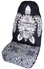 Black Sea Turtle Honu Hawaiian Car Seat Cover Set Of 2 Turtle Car Car Seat Cover Sets Turtle