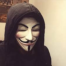 P&o V For Vendetta Mask Guy Fawkes Halloween Masquerade Party Face March  Protest : Amazon.in: Toys & Games
