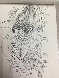 Japanesekoidragontattoo Koi Dragon Tattoo Japanese Koi Fish Tattoo Koi Tattoo
