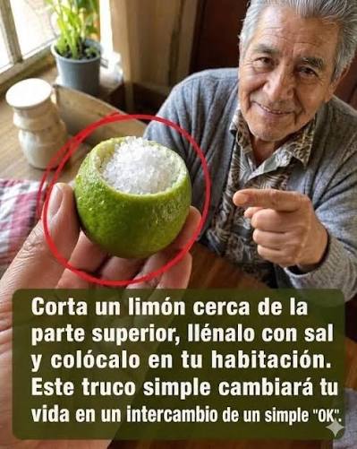 Limón y sal en el aire? 🧂🍋 Descubre por qué este truco sorprende