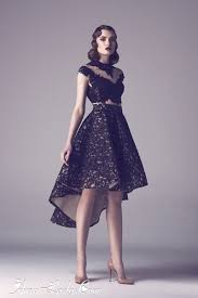 أجمل فساتين سهرة 2015 للمصممة فدوى بعلبكي Elegant Black Dress Little Black Dress Formal Evening Dresses