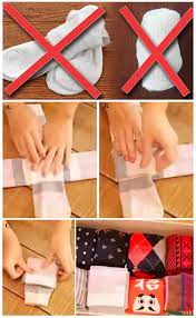 How To Fold Your Socks The Right Way Alldaychic Organization Bedroom Organization Hacks Folding Clothes