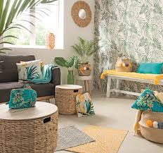 Ambiance Jungle Tropicale La Foir Fouille Decoration Maison Decoration Decoration Murale